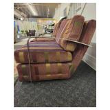 A pair of modern armchairs by Swaim.