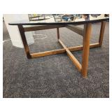 Smoke Glass Top Coffee Table