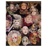 Lot Of Venetian Style Masks