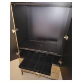 Bedroom set by Ello. Queen Bed, Armoire & Nightstand.