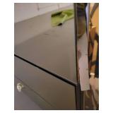 Bedroom set by Ello. Queen Bed, Armoire & Nightstand.