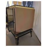 Bedroom set by Ello. Queen Bed, Armoire & Nightstand.