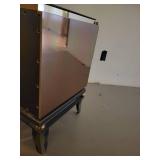 Bedroom set by Ello. Queen Bed, Armoire & Nightstand.