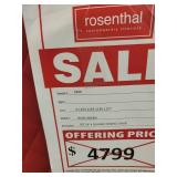 A set of 4 Red "Dumbo" Chairs by Miniforms.