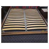 King Size Wood Slat Bed Frame.