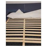 King Bed with 2 Nightstands, Duvet Cover & Shams.