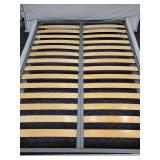 Queen Size Bed Frame with Soft Headboard.