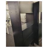 Black Office Storage Cabinet by BDI.