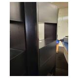 Black Office Storage Cabinet by BDI.