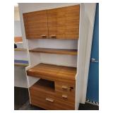 BDI Office Work Cabinet with lockable drawers.