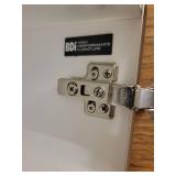 BDI Office Work Cabinet with lockable drawers.