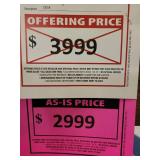 BDI Office Work Cabinet with lockable drawers.