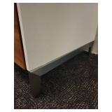 BDI Office Work Cabinet with lockable drawers.