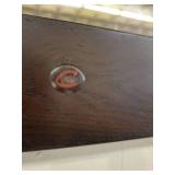 A Caligaris Wood Framed Mirror.