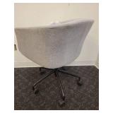 Gus Modern Radius Swivel Task Chair in Granite Fabric.