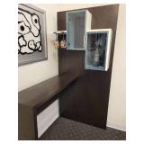 Freestanding Corner Martini / Drinks Bar. Breakfast counter.