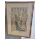 Lucien Krief Ltd Ed. Framed Serigraph 118/250.  Dancer.