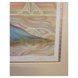 Lucien Krief Ltd Ed. Framed Serigraph 118/250.  Dancer.