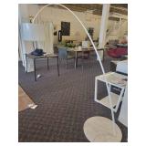 Marble Base Arc Lamp by Luce Plan.