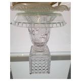 A Tall Art Glass Composition.