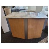 A Marble Topped Sideboard by A.L.F. Italy.