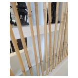 A Pair of Rare Bamboo Room Dividers by Ekornes.