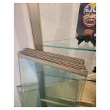 A large Display Case by Ello. Case only, contents not included.