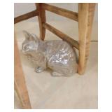 2 Metal/Bronze Statues of Girls/Young Ladies.