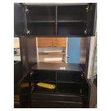 Black Office Storage Cabinet by BDI.