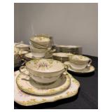 A 63 piece set Of Noritake Winton China.