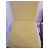 2 Colorful upholstered Stools. By Johnston Casuals and Minson Corp.