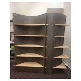 A double Sided, Double Function "Bowie" Room Divider & Bookcase by Houseworks.