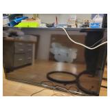 Everything you see in these pictures.TV, Printer, Power Battery Backup, Office Supplies, Security Cameras etc.