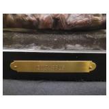 A Bronze Statue: Baby On A Pillow by Chiparrus. 10" x 9" x 6" tall.