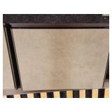 A pair of 2 Drawer Modern Nightstands.