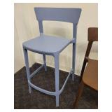 A Calligaris Plastic Stool and Chair.