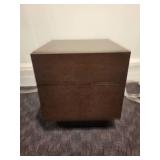 A 2 Drawer Nightstand.