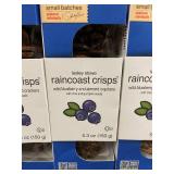 TN 3 - Lesley Stowe Raincoast Crisps Blueberry Almond Crackers 4 x 5.3oz (2025 Exp)