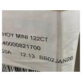 ME 4 - Mini Chips Ahoy! Bulk Case - 122 Sealed 1 oz Pouches (Best by Jan 2026)