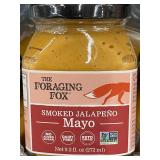 AZ 2 - Foraging Fox Smoked Jalapeno Mayo 6-Pack, 9.2 oz Jars, BB 10/03/24
