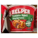 WA 3 - Helper Tomato Basil Macaroni 2 oz Cups, Case of 6 - Best By 10/2025