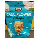 SC 5 - Hippie Snacks Cauliflower Crisps Classic Ranch 8-Pack (2.5 oz, Gluten Free)