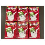 6 Boxes Skittles Book of Awesome Holiday Candy, 41.6 oz Total, Best By 11/2025