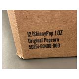 SkinnyPop Original Popcorn 1 oz Bags, Box of 12 (Best By 05/08/2025)