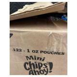 GA 5 - Mini Chips Ahoy! Bulk Case - 122 Sealed 1 oz Pouches (Best by Jan 2026)