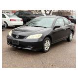 2004 HONDA CIVIC VALUE PACKAGE *51k Miles | No Accidents* (NO RESERVE)