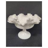 Fenton Silver Crest Compote