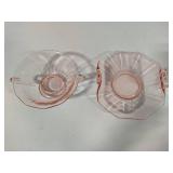 Pink Depression Glass Lot