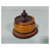 Acacia Products "Mulga" Wood Trinket Box with Lid