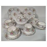 Royal Albert Petit Point Bone China Tea Set